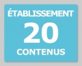 Abonnement Établissement 20 Contenus