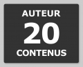 Abonnement Auteur 1 à 10 Contenus