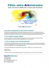 Publicité Artniversaire - Bookiner