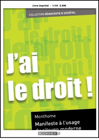 J'ai le droit print - Bookiner