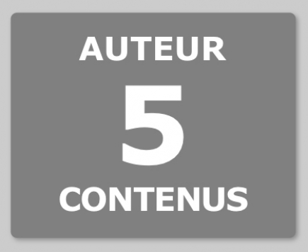 Abonnement Auteur 1 à 5 contenus - Bookiner