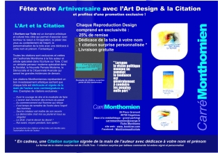 Flyer Artniversaire - Bookiner