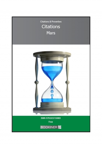 Citations mars - Bookiner